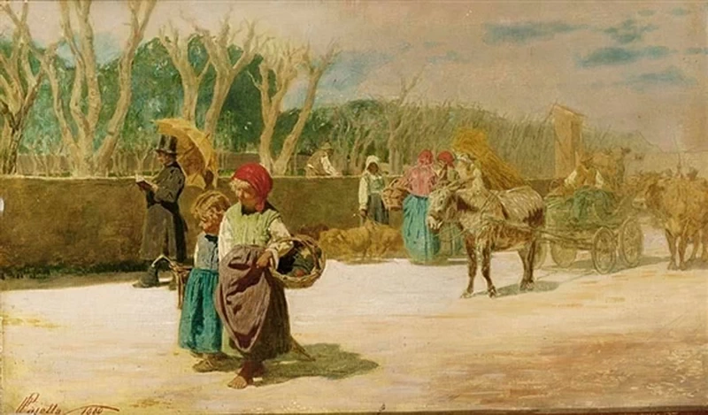 Pietro - Andando al mercato